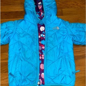 North face 4T reversible jacket